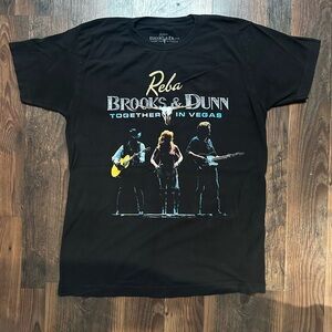 REBA BROOKS AND DUNN LAS VEGAS CONCERT TSHIRT